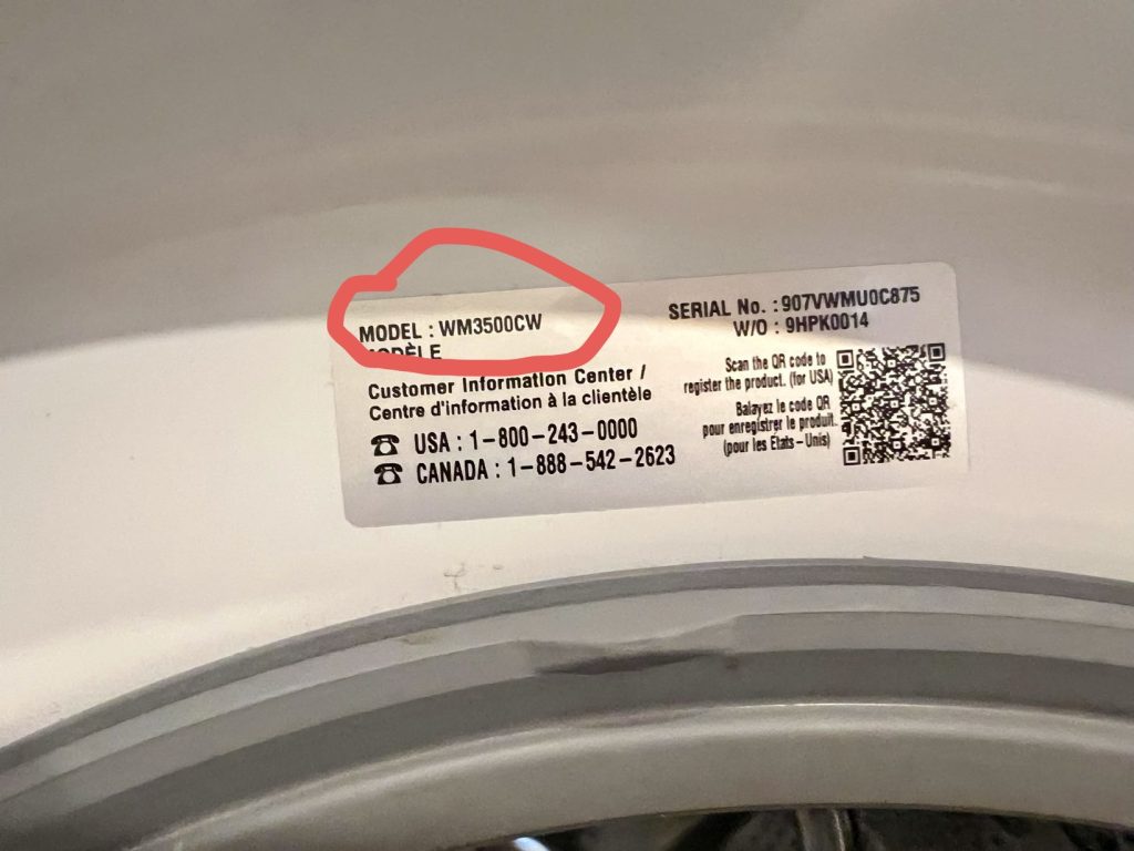 Washer Rubber Drum Guide